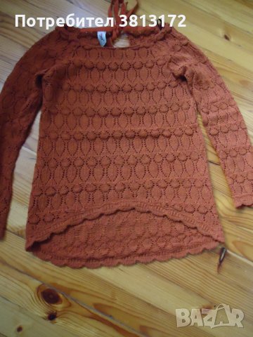 блузка плетиво, снимка 1 - Блузи с дълъг ръкав и пуловери - 43494266