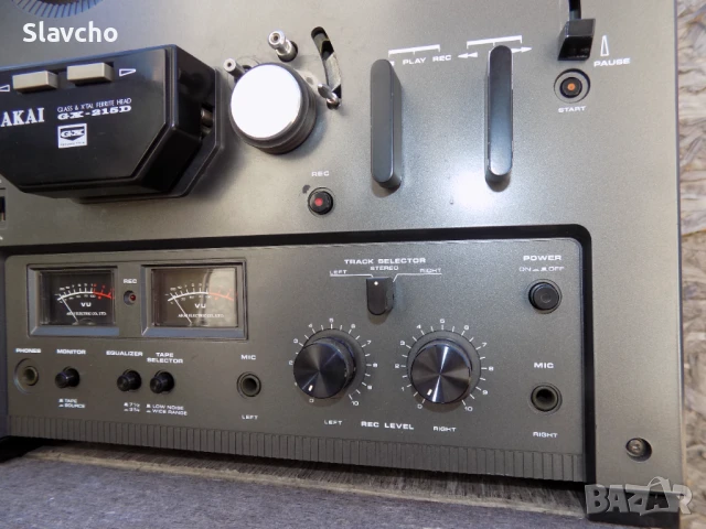 Ролков магнетофон/ дек - AKAI GX-215D, 3head,Glass & Xtal Ferrite Head, tape recorder 7'', 18см., снимка 4 - Декове - 50795912