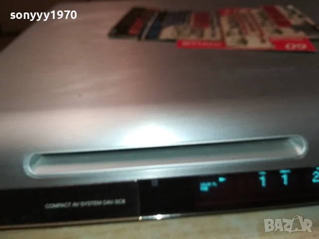 SONY HCD-SC8 CD/DVD RECEIVER S-MASTER ALUMINIUM-ВНОС SWISS 0606251124, снимка 7 - Ресийвъри, усилватели, смесителни пултове - 50571665