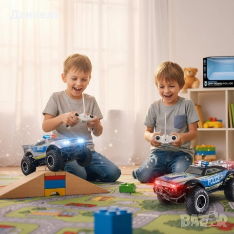 Полицейски джип OFF-ROAD POLICE, снимка 2 - Коли, камиони, мотори, писти - 52217326