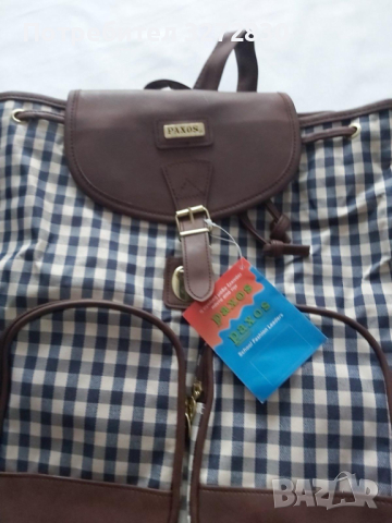 Практична раница / чанта "PAXOS" 43/38 см., снимка 5 - Раници - 44878581