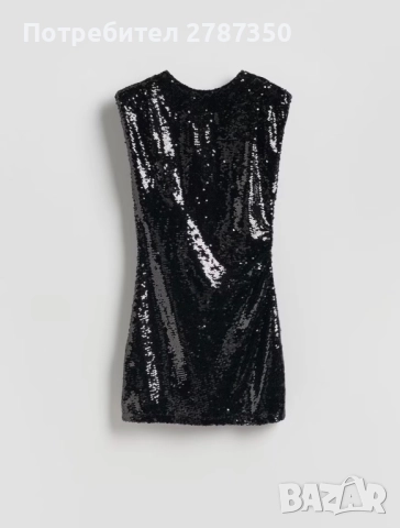 Рокля с пайети