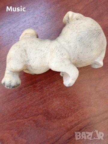 Красива Арт фигурка кученце, снимка 2 - Статуетки - 38345650
