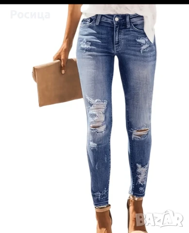 Дамски дънки М размер нови