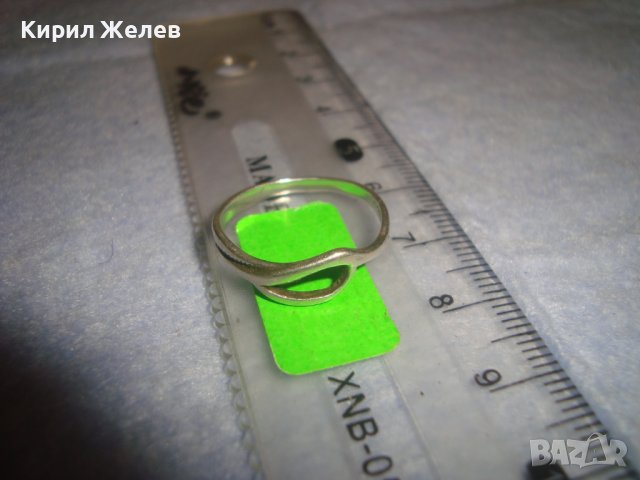 НЕЖЕН ФИНО РЪЧНО ОРНАМЕНТИРАН СРЕБЪРЕН АРТ ПРЪСТЕН СРЕБРО 925 МАЙСТОРСКО БИЖУ РЪЧНА РАБОТА 32394