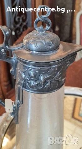 Античен декандер- 1900 -1920г.  Фирма WMF , снимка 5 - Декорация за дома - 50940715