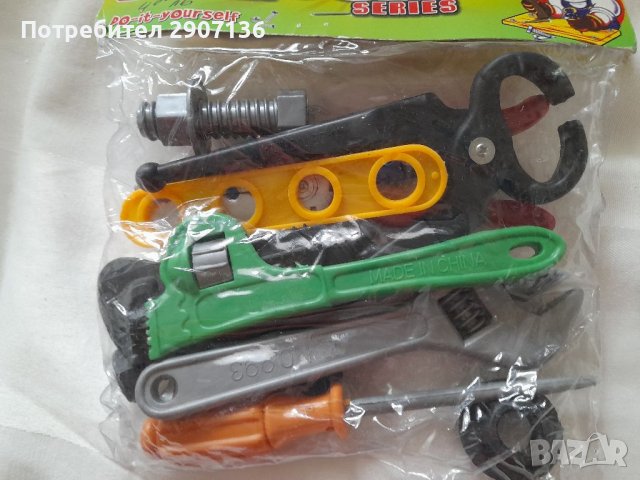 Детска играчка- Комплект Инструменти, клещи,отвори,ключове, снимка 4 - Играчки за стая - 38964909