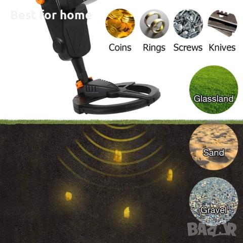 MD1008A Металотърсач, снимка 2 - Друга електроника - 52795760