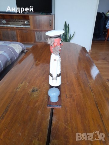 Стар сувенир,фигурка моряк,моряче #13, снимка 4 - Други ценни предмети - 32622653