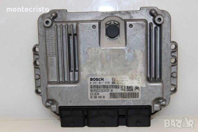 Моторен компютър ECU Citroen C4 (2004-2010г) 0 281 011 630 / 0281011630 / 96 589 448 80 / 9658944880