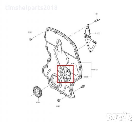 Уплътнение, горивна помпа за Ford Mondeo, Ford Transit, Ford Ranger, снимка 3 - Части - 34799856