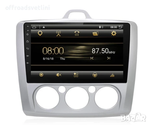 Мултимедия Android CarPlay за Ford Focus 2005–2011 Камера за заден ход, снимка 2 - Аксесоари и консумативи - 50891464