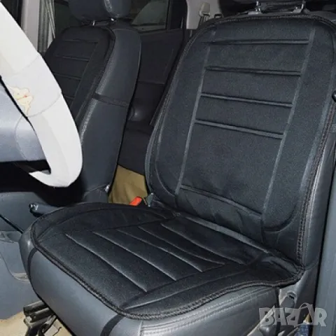 Подгряваща седалка за кола 12v подложка от 30 до 60 градуса Плюшена , снимка 3 - Друга електроника - 50369590