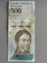 Банкнота - Венецуела - 500 боливара UNC | 2017г., снимка 3