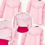 Блуза Zara в розово, снимка 1 - Ризи - 32782712