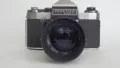Praktica super TL + auto rinck optiek f-2.8 135mm филмов фотоапарат, снимка 1