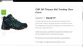CMP WP Thiamat Mid Trekking Waterproof Shoe EUR 35 / UK 2,5 естествена кожа водонепромокаеми - 518, снимка 2