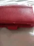 червено кожено портмоне, снимка 8