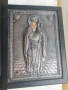 Стара сребърна икона със сертификат, снимка 3