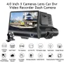 4 инча Dash Cam Видеорегистратор Камера за Кола с 3 лещи
+ 32GB карта памет, снимка 9