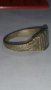 Старинен пръстен сачан ръчна изработка с БУКВА М - 67081, снимка 5