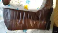 Дамски високи кожени ботуши от естествена кожа, снимка 4