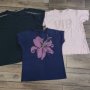 Продавам лот от дамски блузи с къс ръкав , снимка 1 - Тениски - 37684677