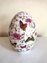 Прекрасно Колекционерско Голямо Порцеланово Яйце, снимка 1