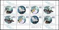 Чисти марки в малък лист  Фауна Птици Виа Понтика 2019 от България