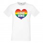 Мъжка тениска Love Wins multicolor Прайд,Празник.Повод,Изненада, снимка 12