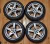 джанти 17" 5x112 Mercedes Audi Vw 225/45/17 зимни гуми, снимка 2