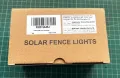 HAMLITE Соларни градински оградни лампи, 3000K Автоматично включване/изключване, 16 броя, снимка 8