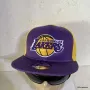 Шапка с права козирка ЛА Lakers NBA shapka prava kozirka Лейкърс нба, снимка 2