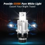 D2S D2R LED крушки за фарове 35W, 6500K чисто бяла светлина, 1 чифт, снимка 8