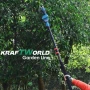 3в1 Акумулаторен Градински Комплект KraftWorld – Резачка с омасляване, Ножица и Телескопичен Прът, снимка 13