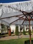 Бохо плетени чадъри тип макраме за градина, плаж, ресторант или бийч бар, снимка 3