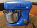 SilverCrest SKML 600 BA1 600W Ретро Син Кухненски робот, снимка 1
