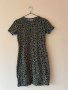 H&M Тигрова памучна рокля S размер 🖤, снимка 1 - Рокли - 44043595