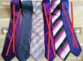 Розово-лилави копринени вратовръзки , снимка 4