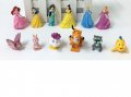 Малки Дисни принцеси и герои малки пластмасови фигурки за игра и украса на торта, снимка 1 - Други - 27134550