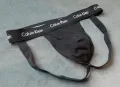 Calvin Klein L/XL мъжки черен памучен джокстрап, снимка 1