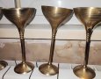 Месингови чаши за вино, снимка 4