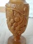 Ваза дърворезба, снимка 4