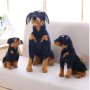 Плюшено куче Ротвайлер, Различни размери, снимка 1 - Плюшени играчки - 43002604