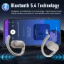 ZIPFORCE безжични слушалки с отворено ухо, Bluetooth 5.3, IPX6, жълти, снимка 7