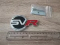Range Rover SVR (червено R) емблема решетка, снимка 2