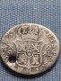Сребърна монета 2 реала 1808г. Карлос четвърти Мадрид Испания 13629, снимка 6