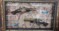 Пано  Пистолети и Кораби в Рамка - Декорация Пистолет  72х48см, снимка 2