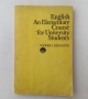 English An Elementary Course for University Students, снимка 1