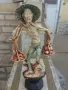Изключително красива статуетка китаец носи плодове В-30см Ш-9см., снимка 12